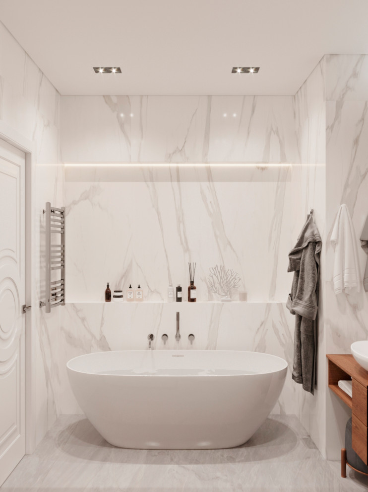 Ванная комната в таунхаусе