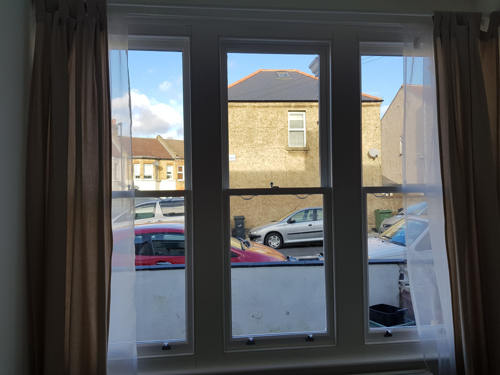 Replacing original features to period property + new timber sash windows
