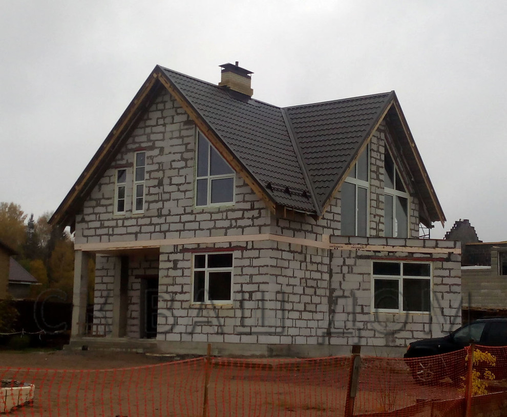 Дом из газобетона Пороги