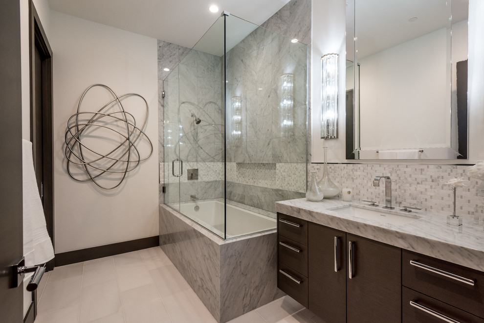 1210 Macdonald Ranch - Contemporary - Bathroom - Las Vegas - by Luxe ...