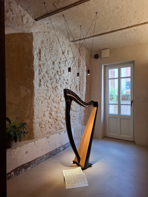 La casa dell'arpista modern-wohnbereich