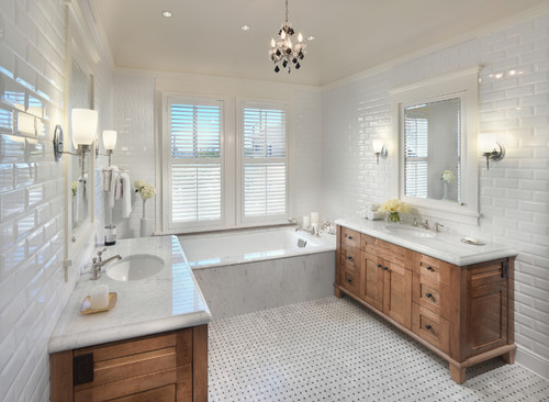 Oak Bathroom Vanity Cabinets White Countertops Ideas