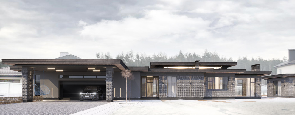 Одноэтажный дом в Ямном