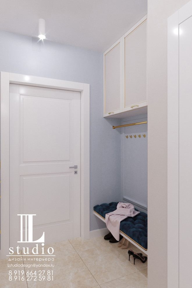 Неоклассика с голубыми акцентами