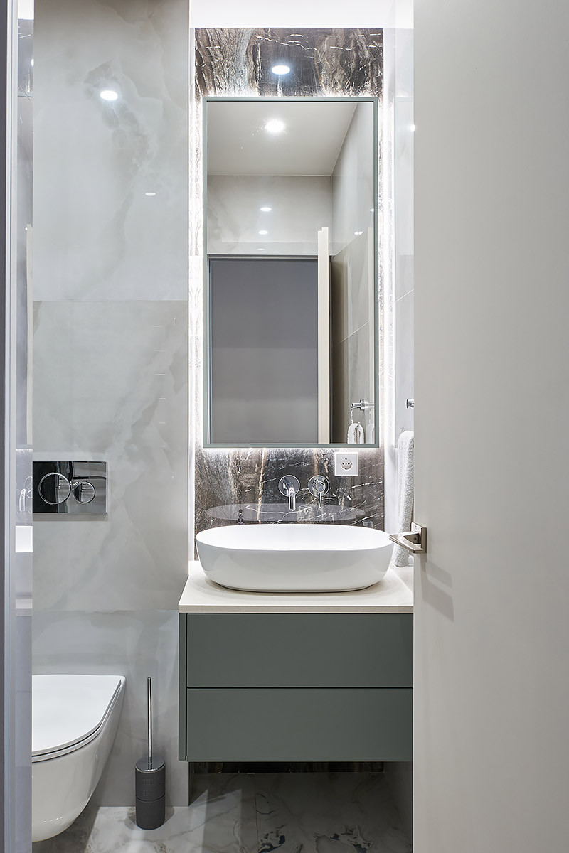 Квартира с необычной кухней, ЖК «Маяк Минска»