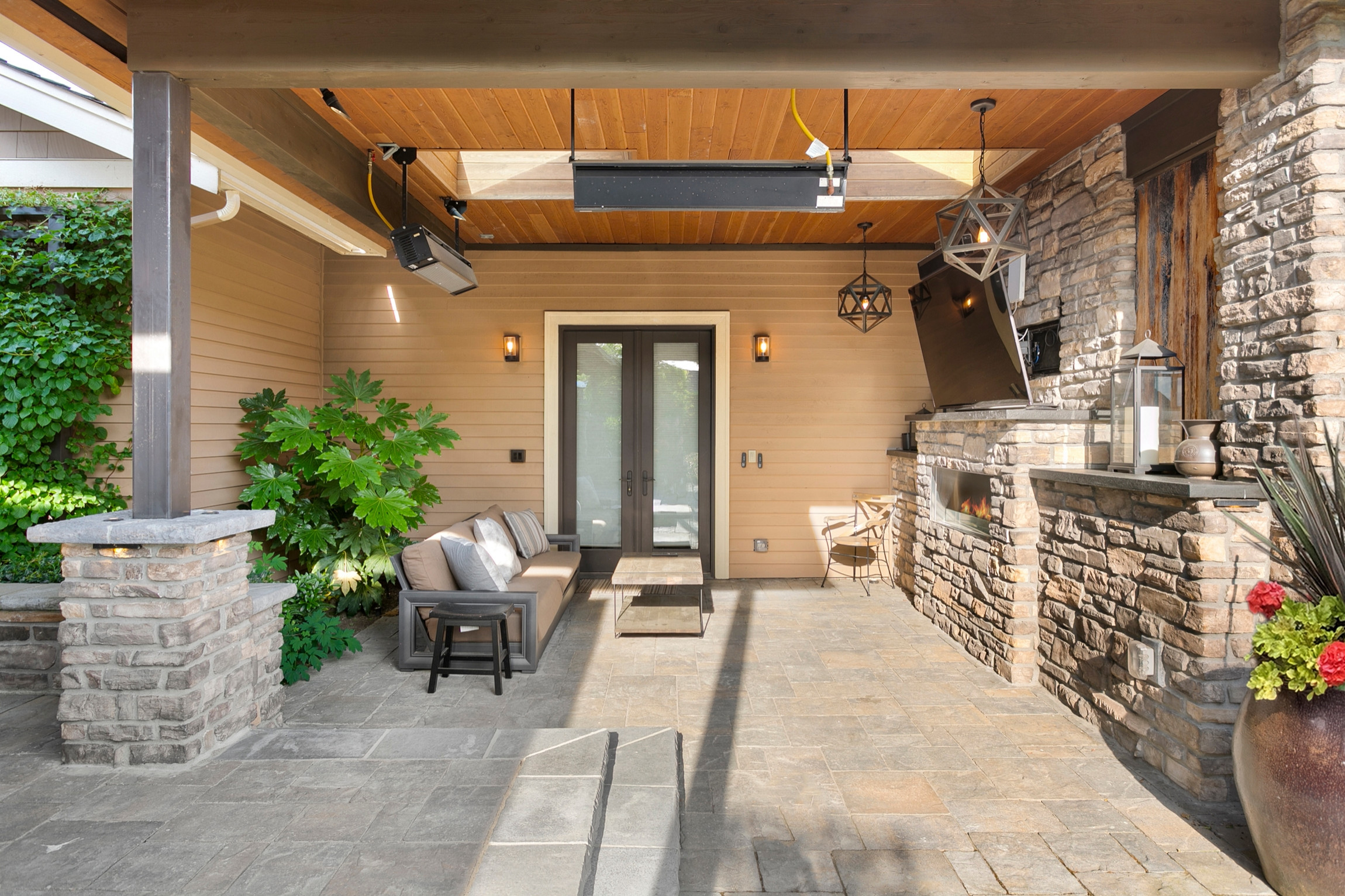 Yarrow Point Triple Roof Outdoor Living