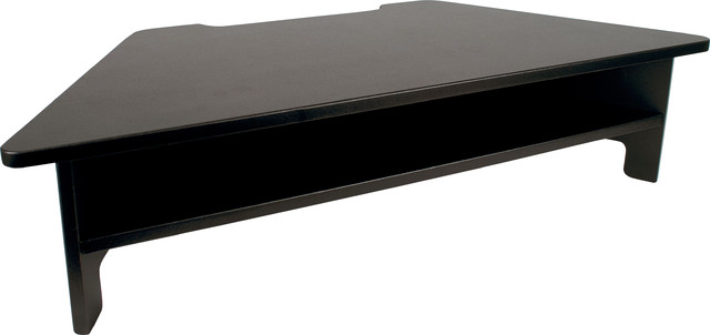 High Rise Monitor Stand High Rise Monitor Stand, Black - Contemporary - Desk Accessories - by ...