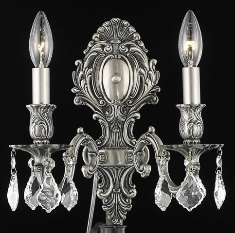 Elegant Lighting 9602W10PW/SA Wall Sconces from the Primo Collection