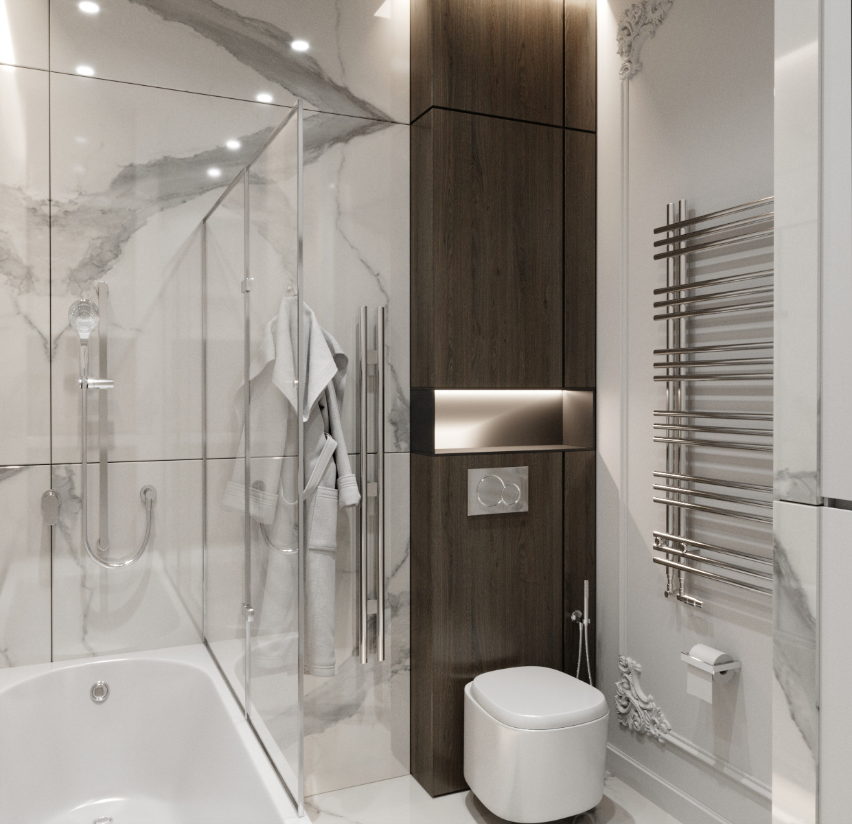 Квартира в стиле современная классика