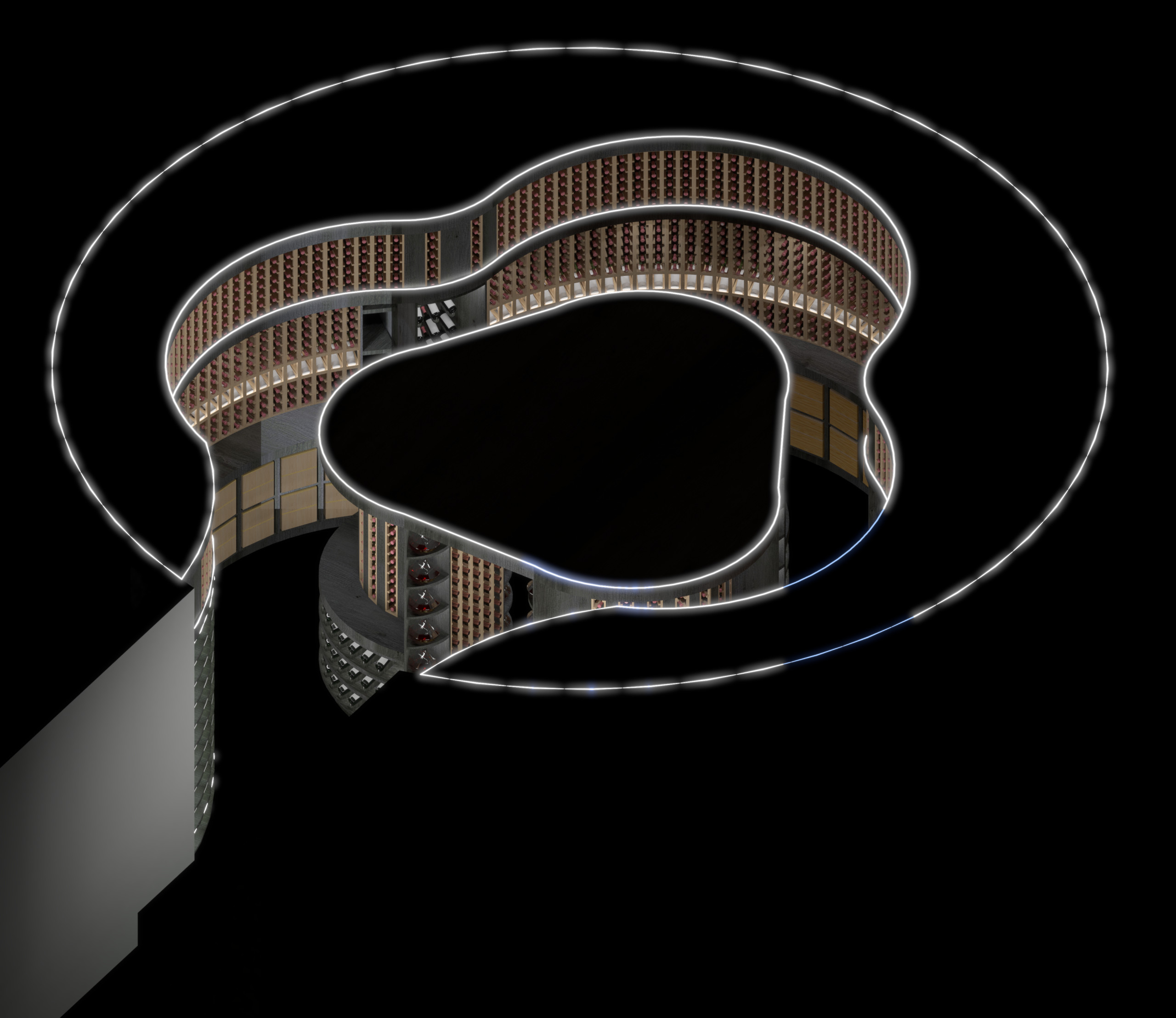 Circular Wine Cellar