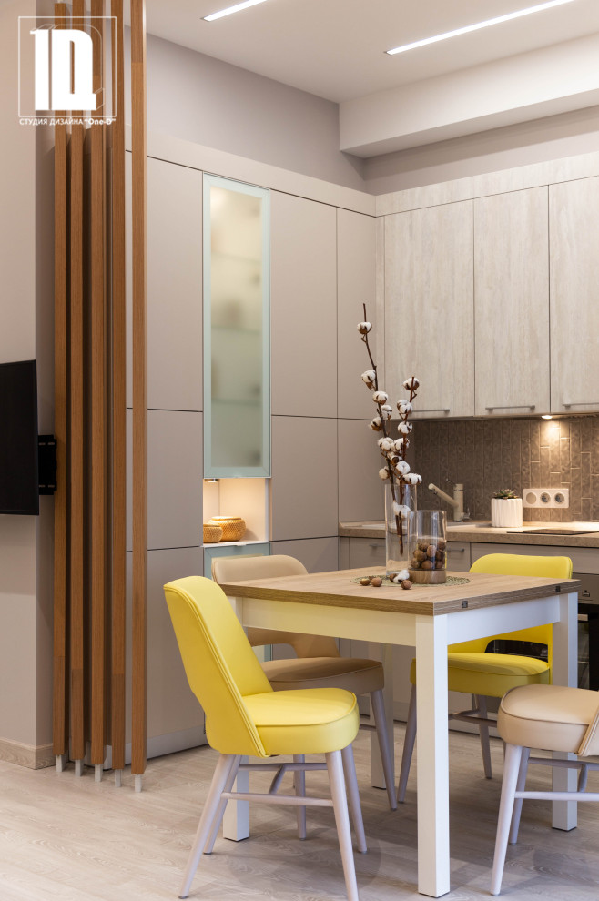 Дизайн-проект "Южное солнце" квартиры в ЖК Посейдон город Сочи 36 м2