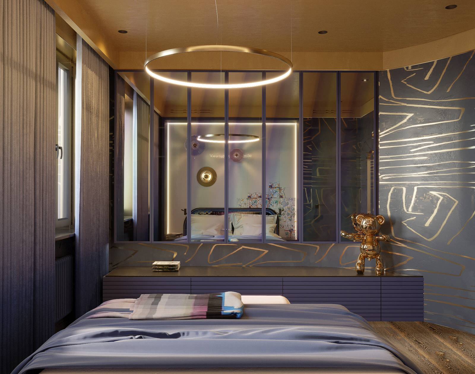 Спальня. Квартира на Таганке