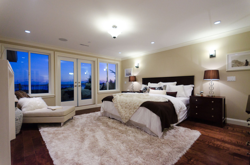Design ideas for a bedroom in Vancouver.