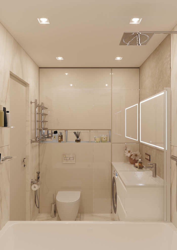 Бежевый по бежевому