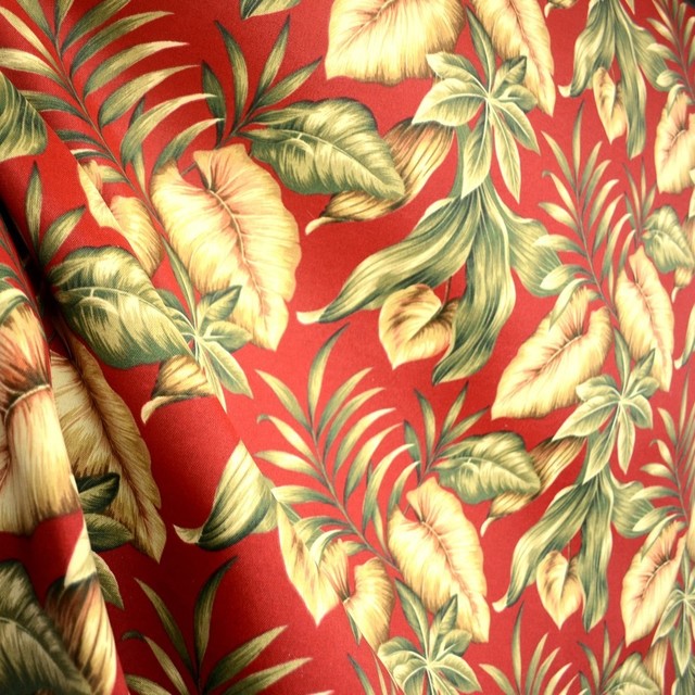 Grandview Pompeii Tropical Floral Outdoor Fabric, Sample