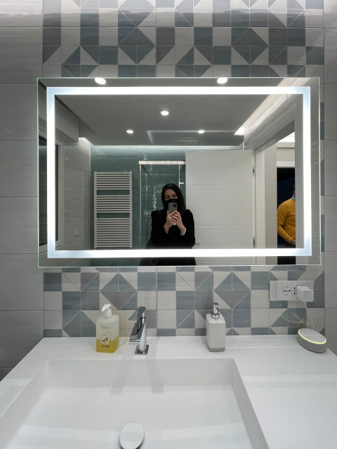 CASA FP PESCARA modern-bathroom