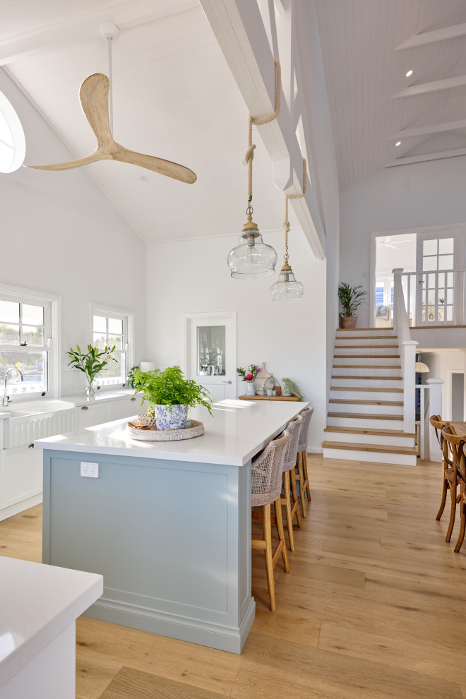 Hamptons Beach House - Beach Style - Kitchen - Perth - by Woodleigh ...