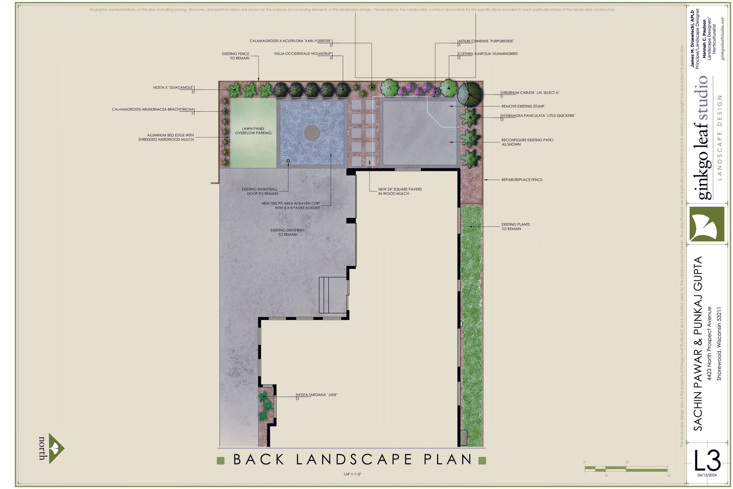 Traditional Landscape Makeover - Shorewood, WI