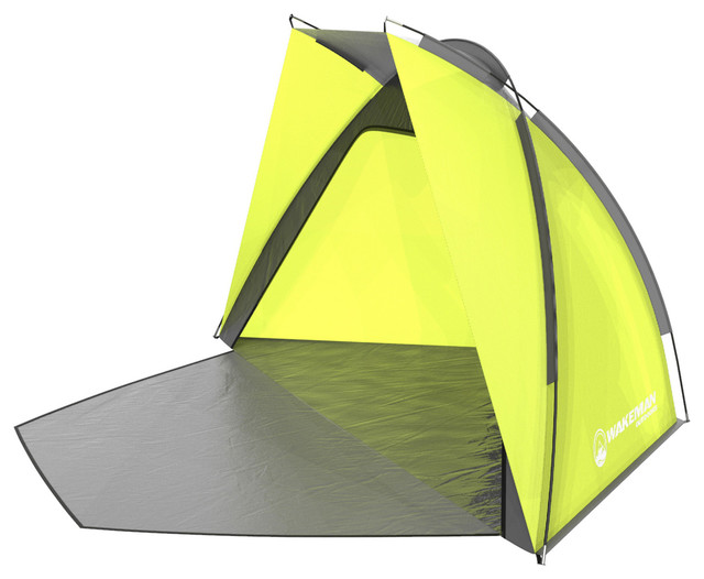 Green Beach Tent Sun Shelter For Shade With Uv Protection By Green Beach Tent Sun Shelter For Shade With Uv Protection By Wakeman Outdoors