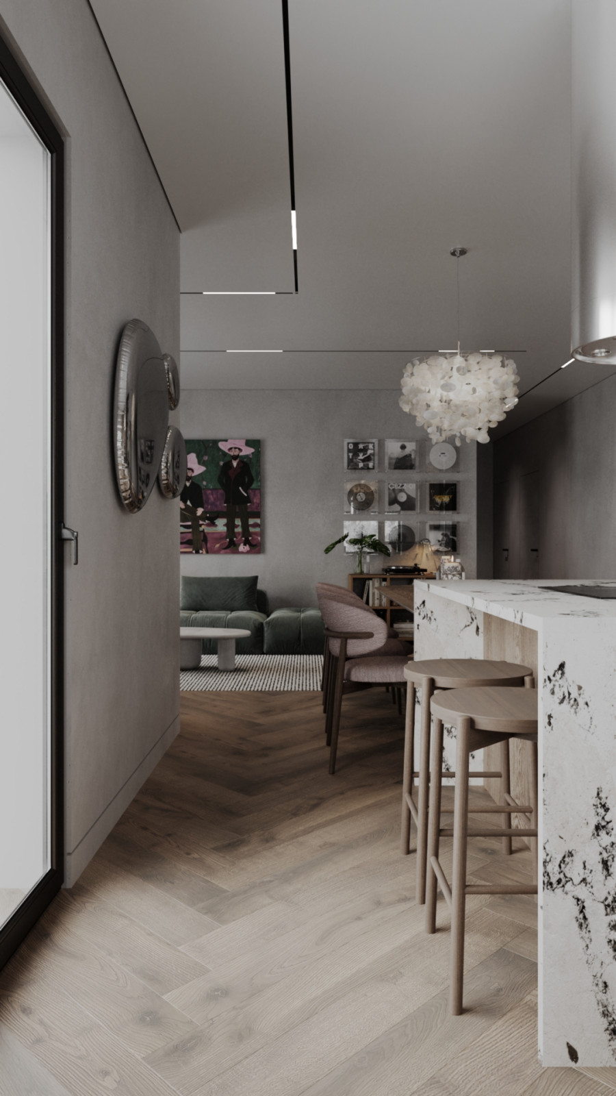 Эклектичный интерьер частного дома. г. Смоленск