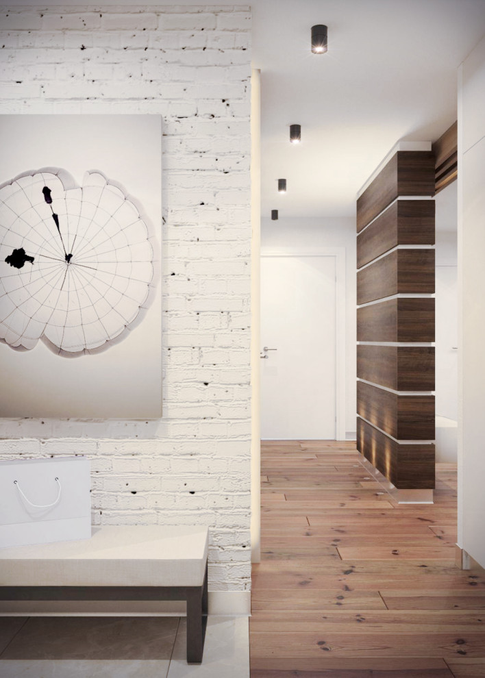 Дизайн-проект трехкомнатной квартиры "Над облаками"