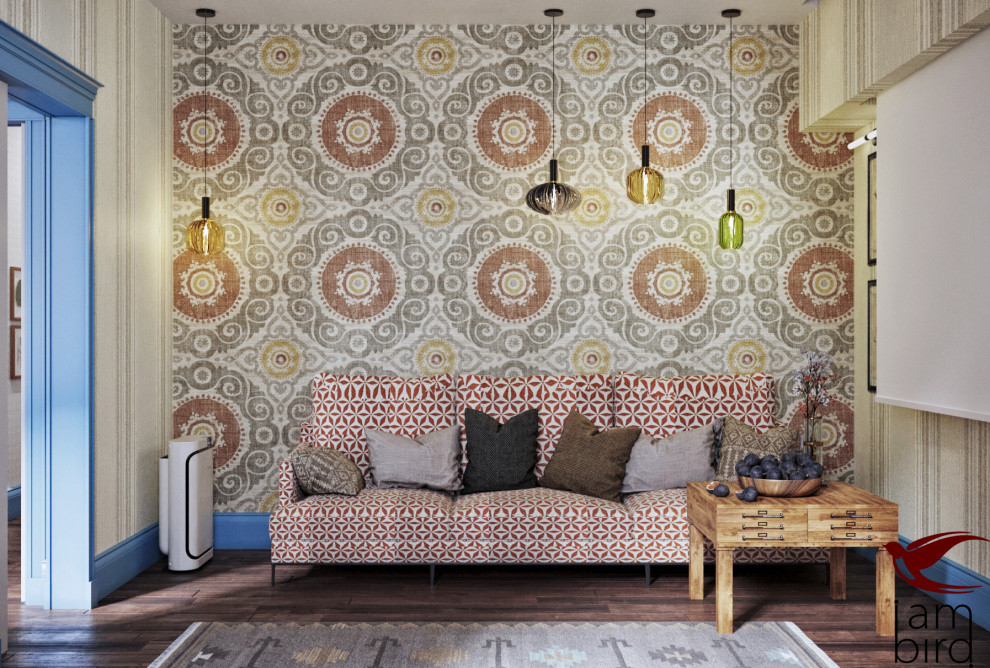 Бохо-Шик в историческом районе Москвы 80 кв.м