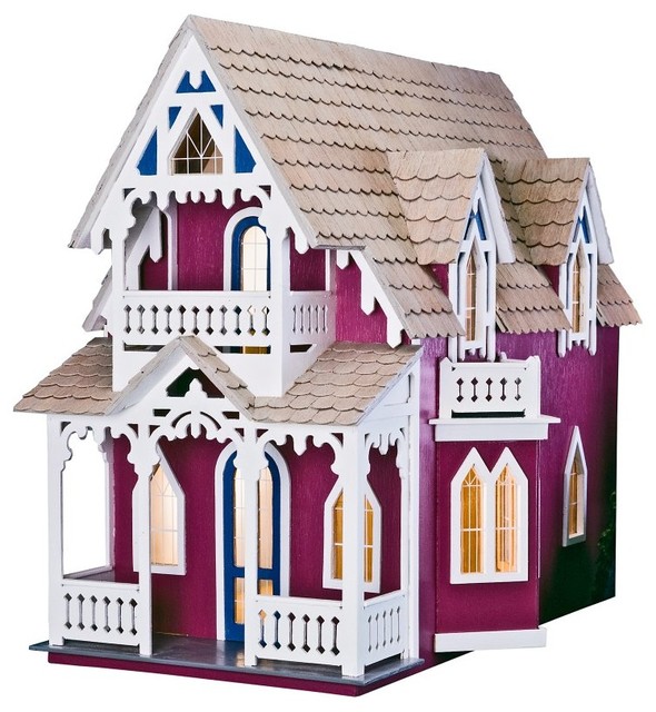 Greenleaf Vineyard Cottage Dollhouse Kit - 1 Inch Scale - DH8019