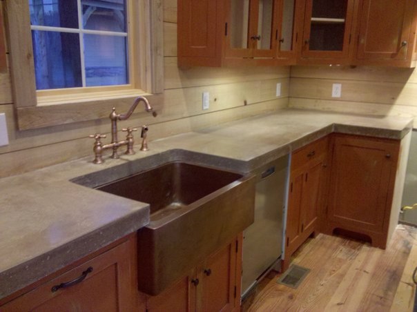 Cast N Place Concrete Countertops Traditional Kitchen
