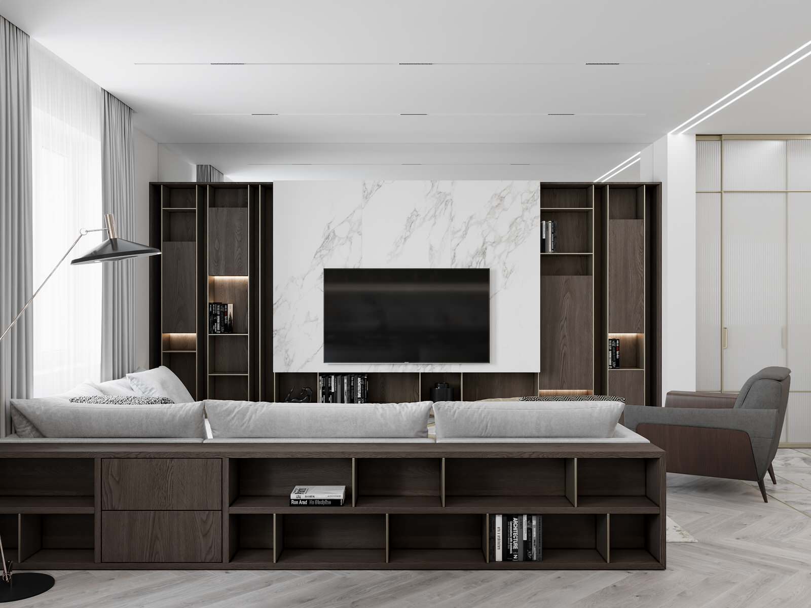 Дизайн трёхкомнатной квартиры на Смоленской улице | Санкт-Петербург | Россия |