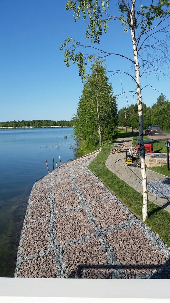 Благоустройство территории в населенном пункте Рахья