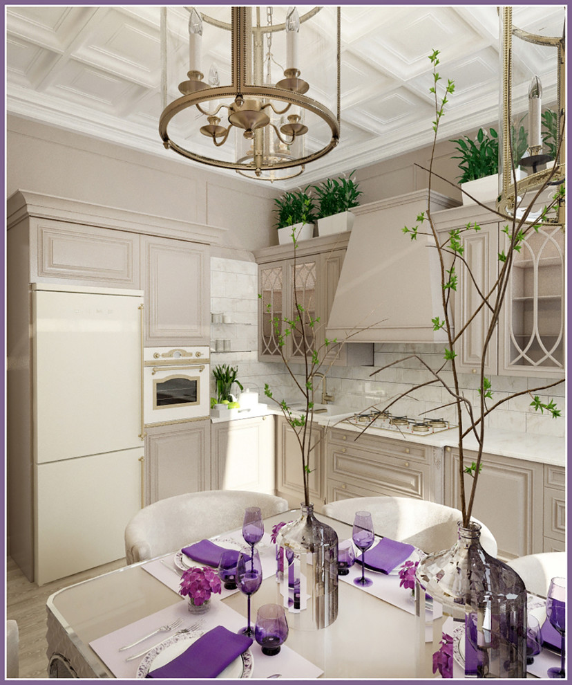 Интерьер кухни-столовой