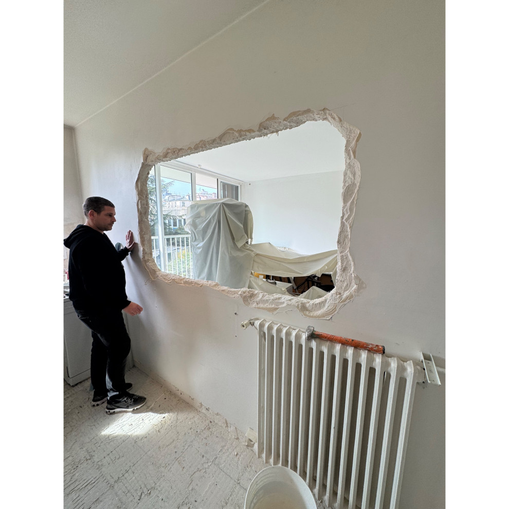 Projet Philippe Auguste, rénovation d'un 42m2