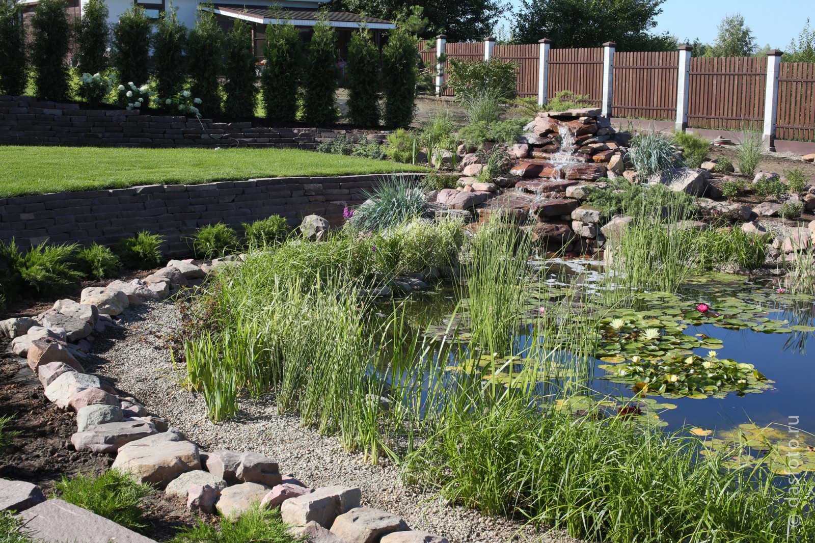 "реконструкция водоема"