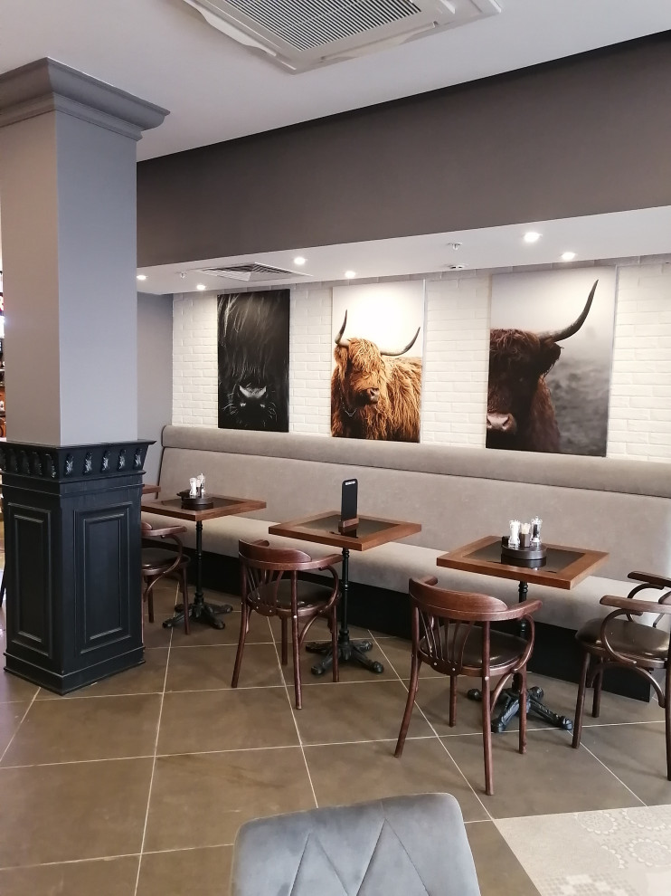 Дизайн ресторана  Del Toro Grill&Bar ул.Арбат д.9