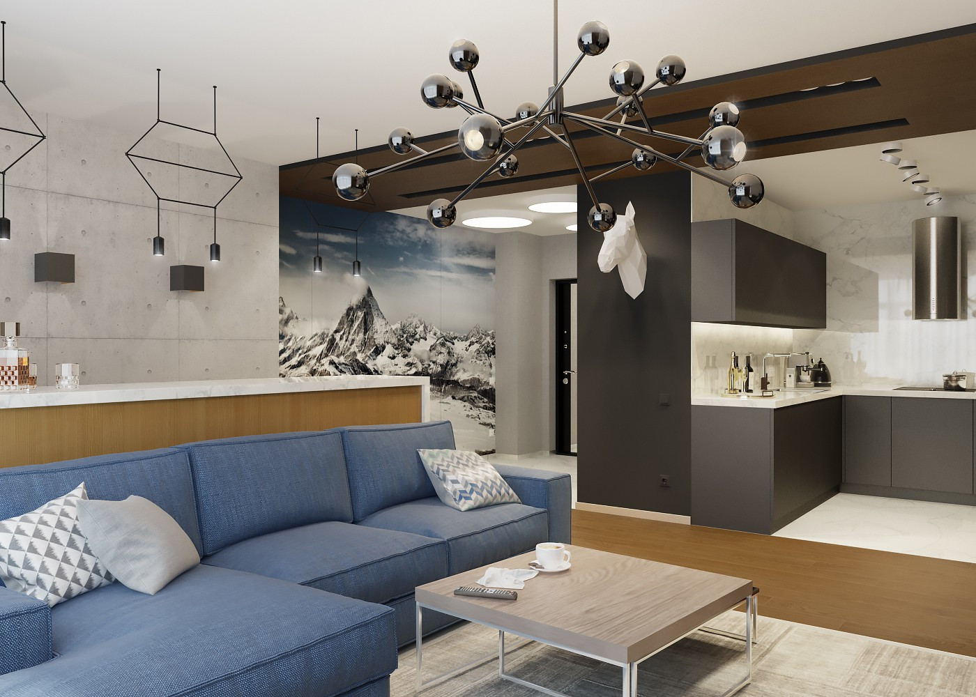 Стильные апартаменты для делового человека