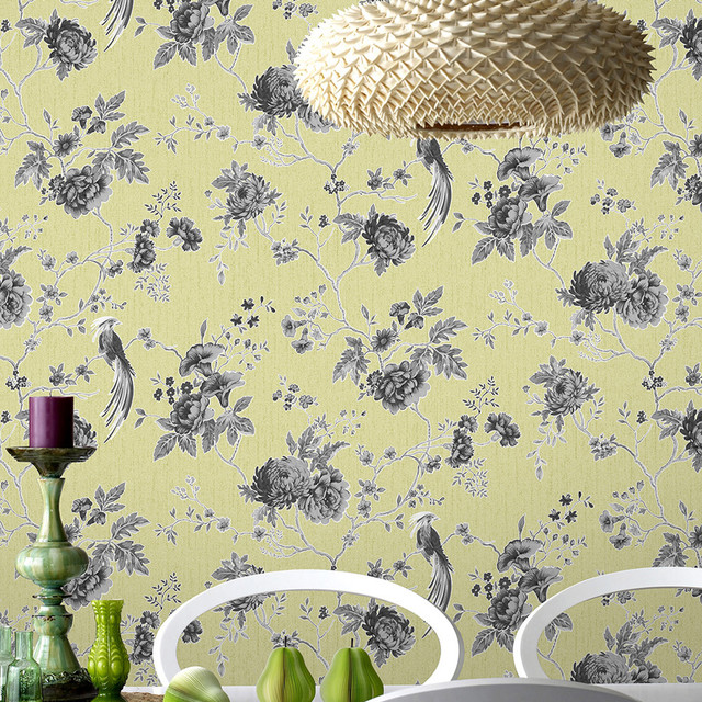 Designer Julien Macdonald Exotica Floral White/Silver Wallpaper :  Amazon.in: Home Improvement