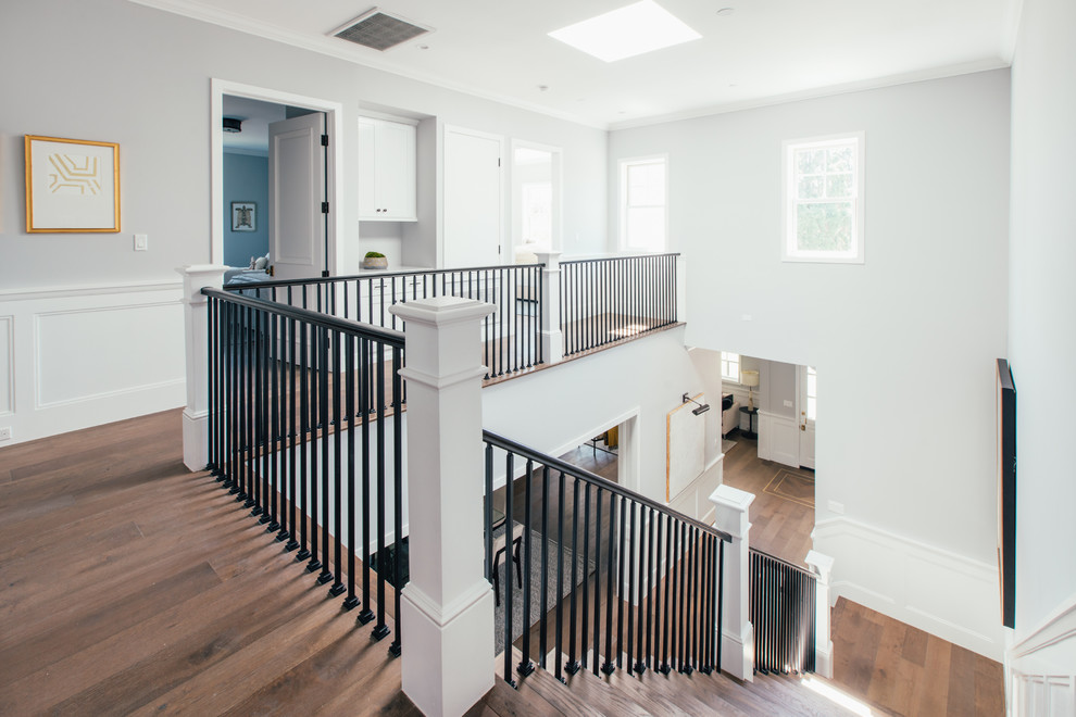 This is an example of a transitional staircase in Los Angeles.
