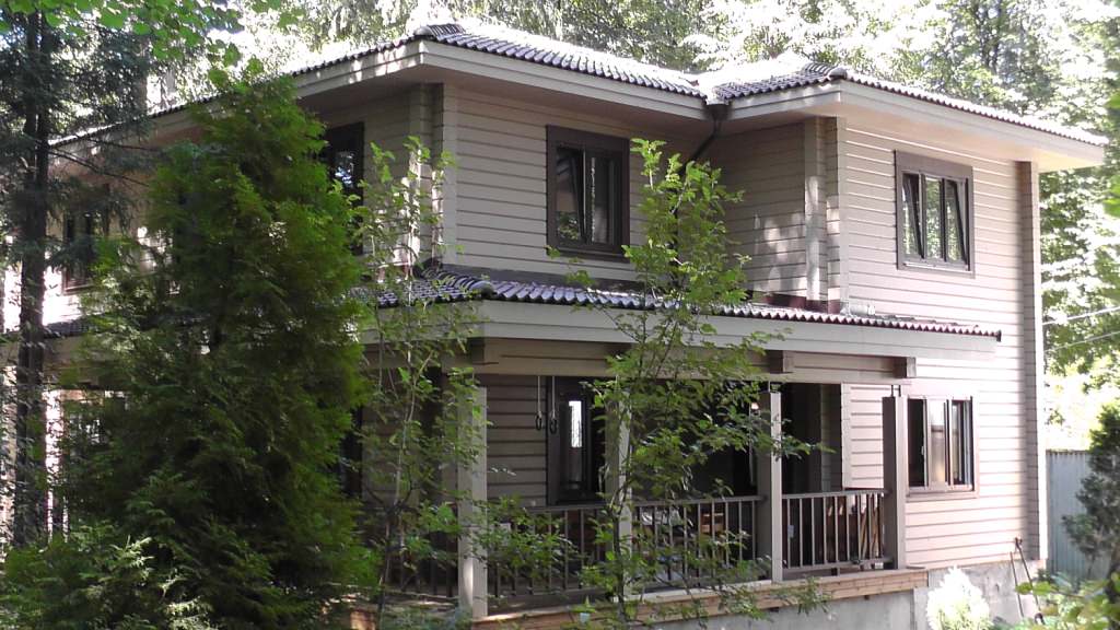 Дома из бревна и клееного бруса