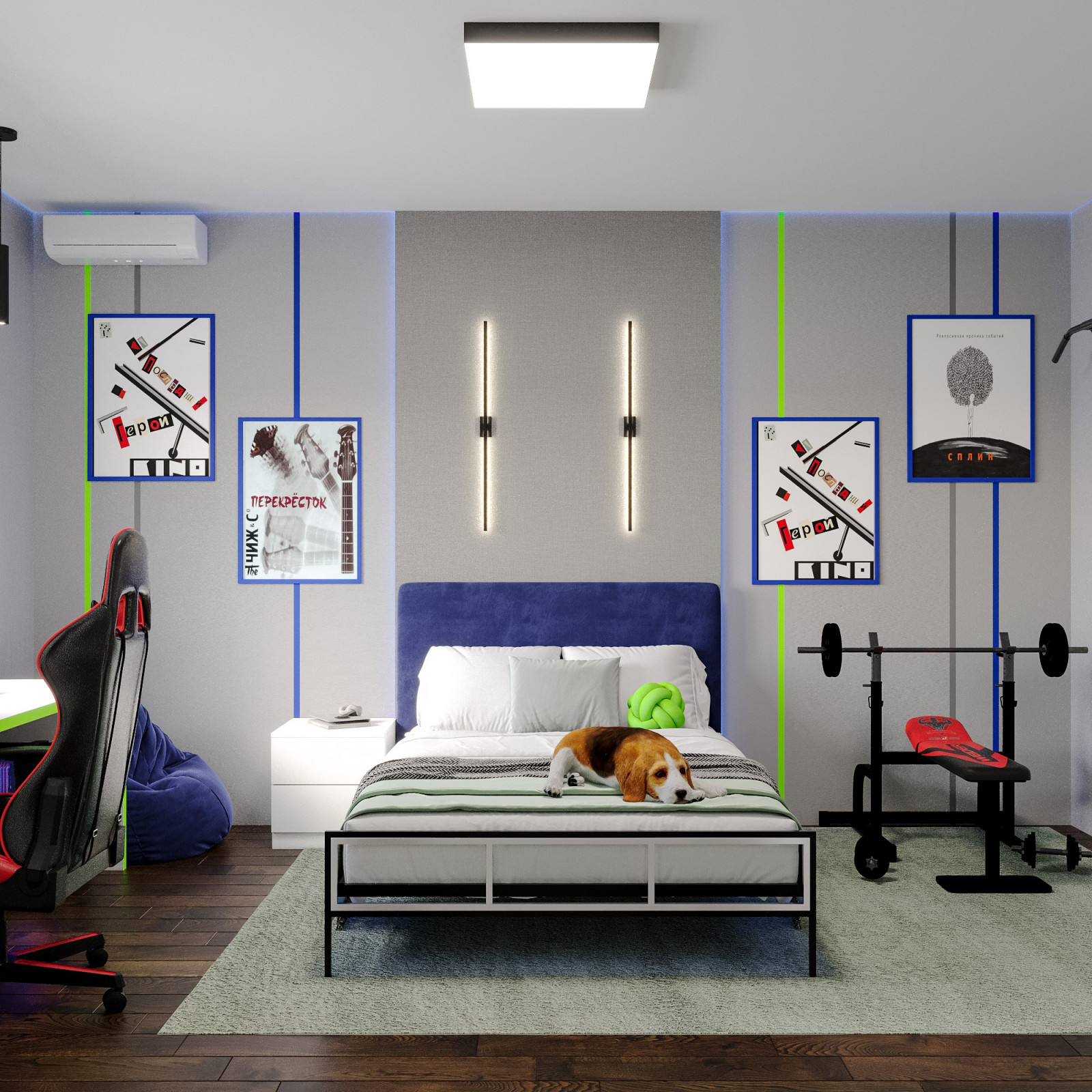 спальня подростка