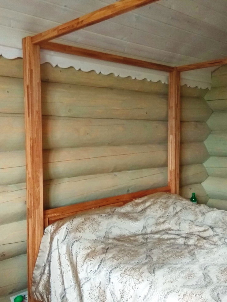 Бревенчатый дом-сказка на Варшавском шоссе