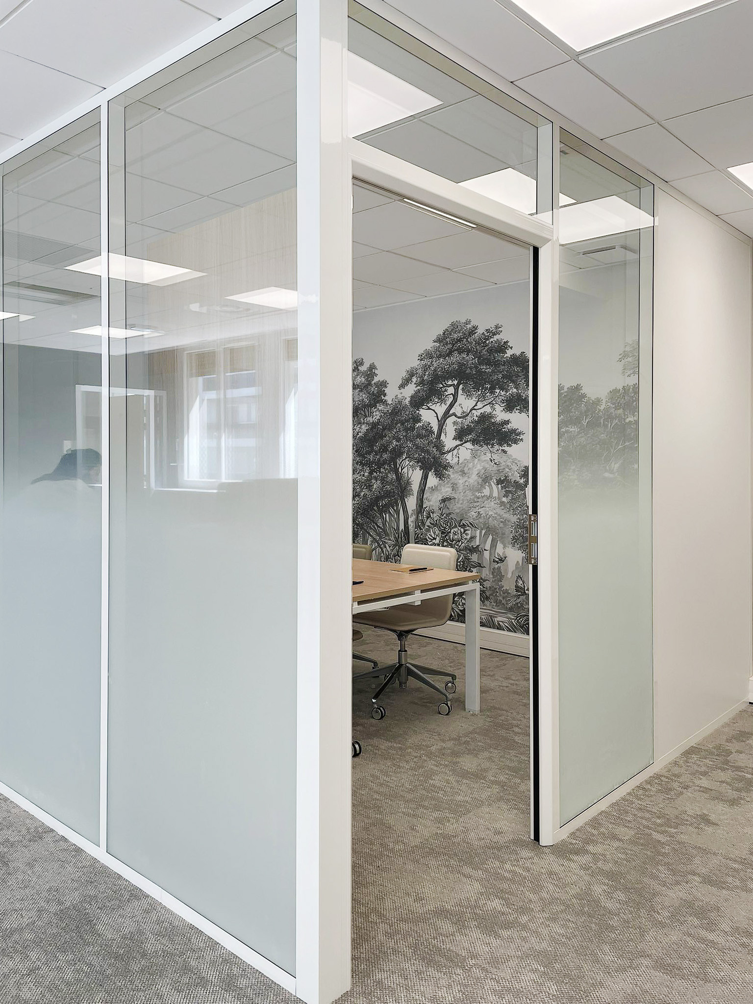Rénovation d'un plateau de bureau témoin
