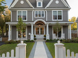 Traditional Exterior by Homes by Pinnacle, Inc.