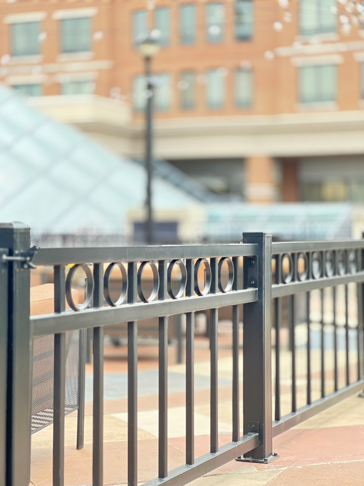 Modern Metal Railings @ Annapolis Restaurant