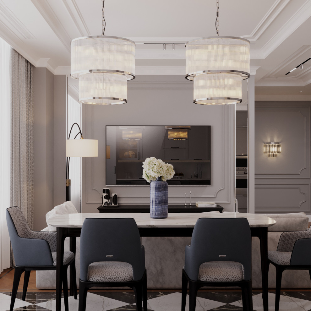 Квартира в стиле неоклассика. Г. Москва , ЖК «Большевик»