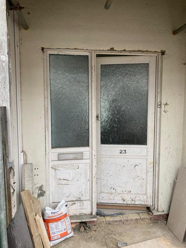 Front Door and Window Crafted!