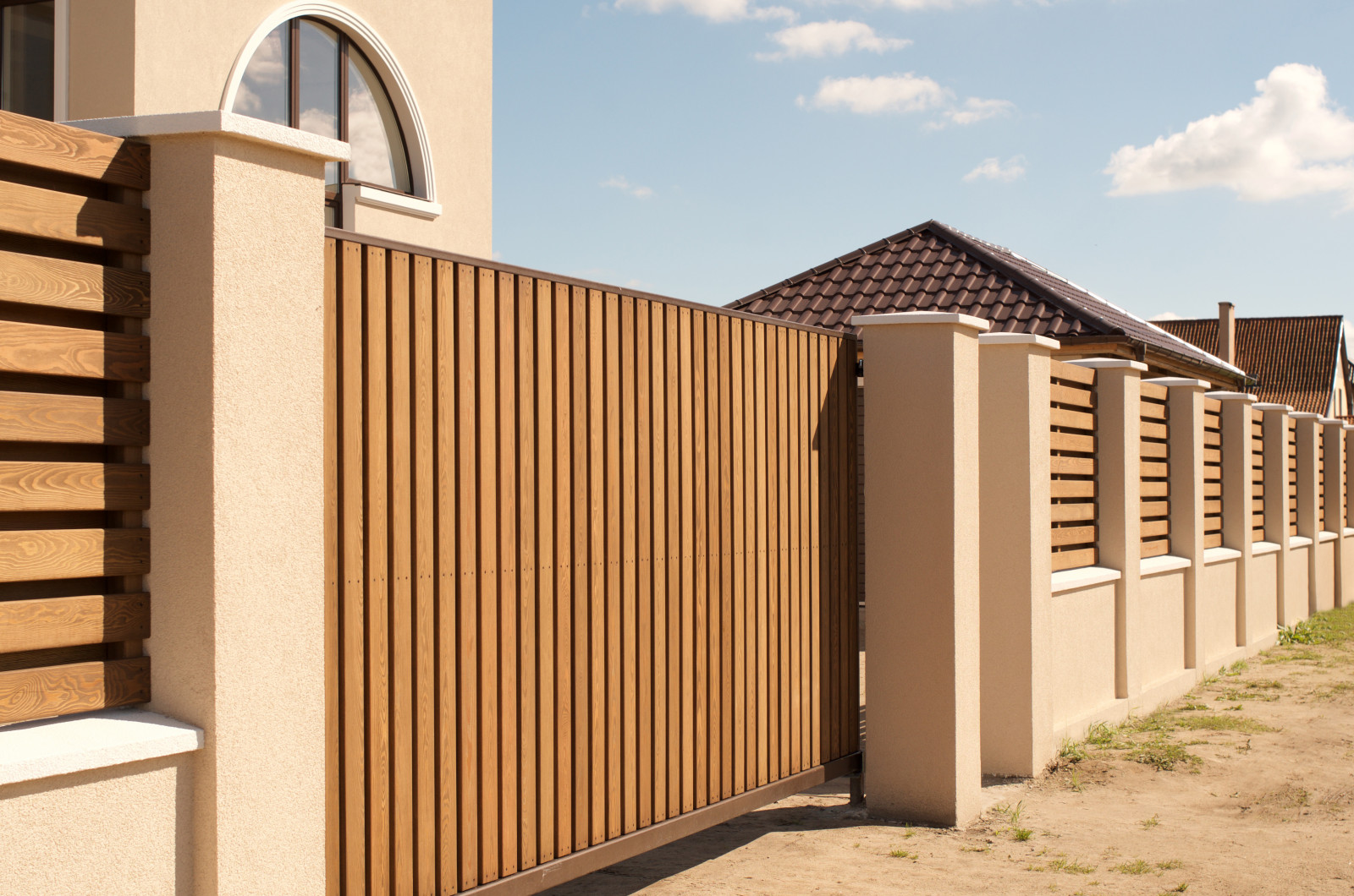 Забор из лиственницы