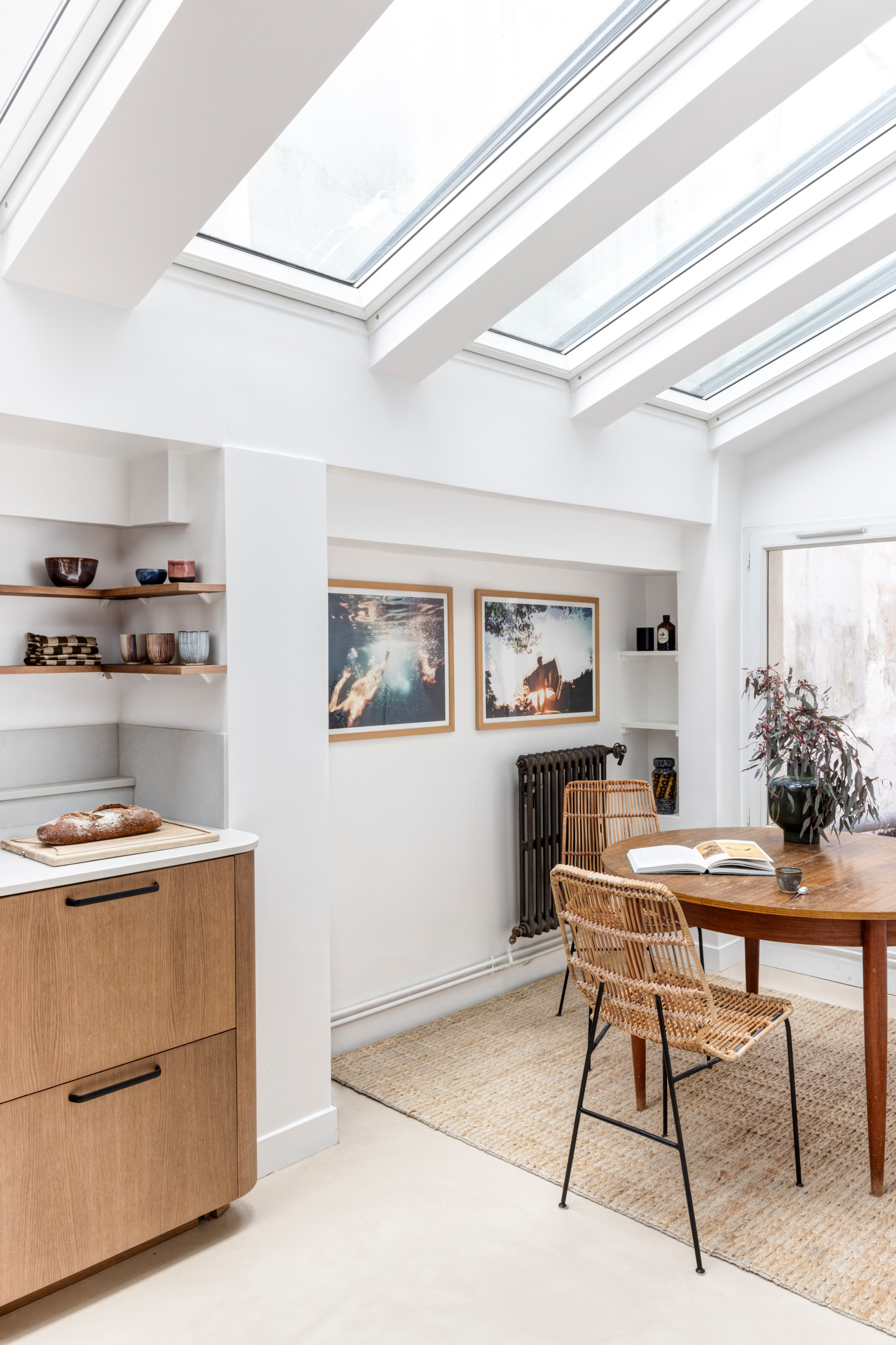 Une ancienne laverie industrielle réinventée - 92m2 à Belleville