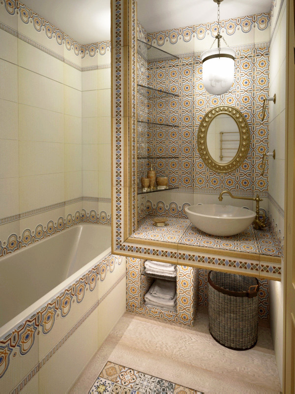 Ванная комната в Марокканском стиле