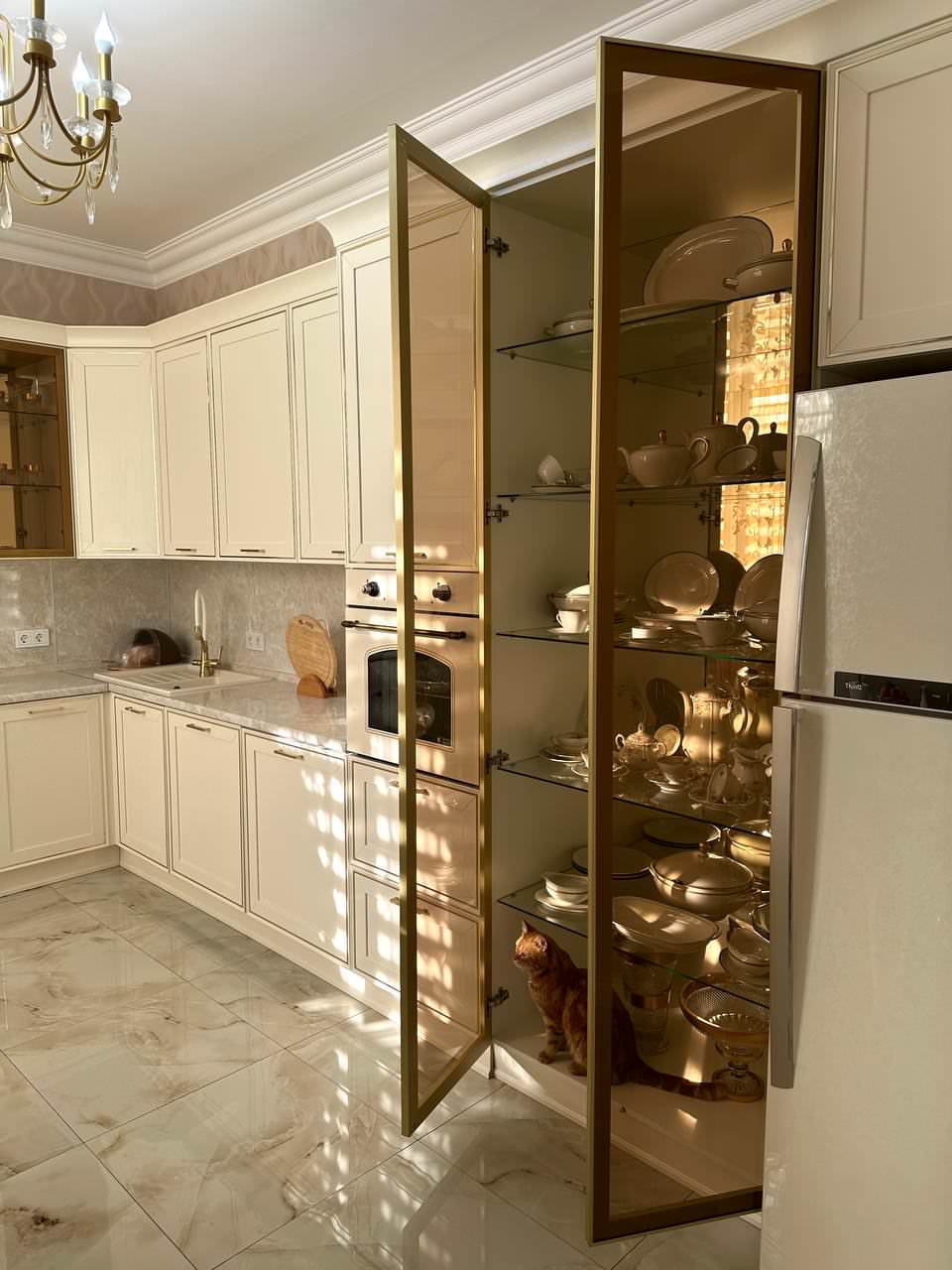 Кухня Бостон, изготовленная под индивидуальный заказ