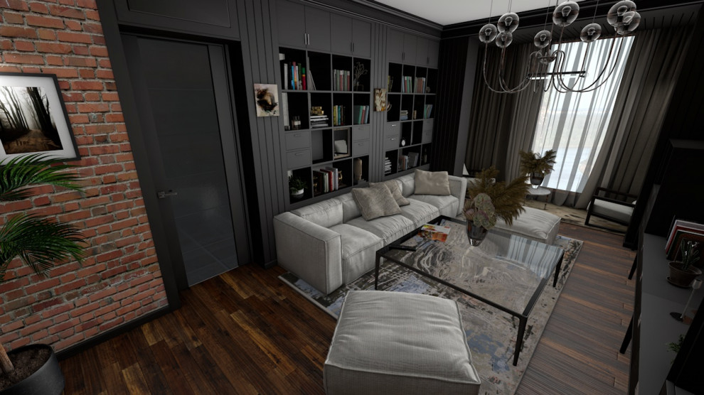 Однушка холостяка в хрущевке